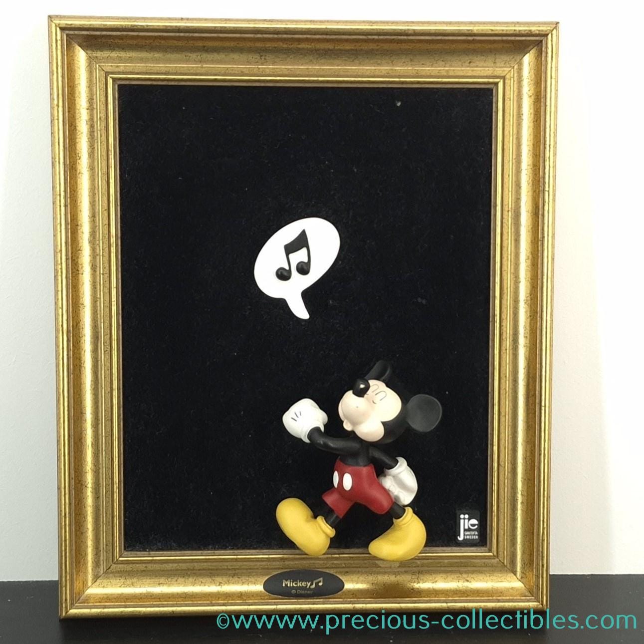 非常に珍しい! ビンテージ ミッキー マウス 3D ウォール アート。1990