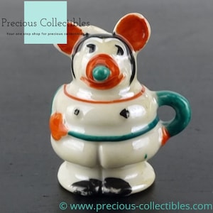 Extremely rare! Antique Mickey Mouse milk mug. Made by Walt Disney, Estimated 1930's. Collectible.