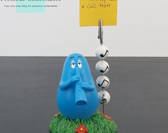 Extremely rare! Vintage Barbapapa  notes holder. By Tropico Diffusion for their Avenue of the Stars product line.