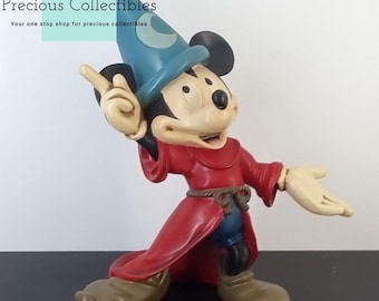 Extrêmement rare ! statue de collection vintage de Mickey Mouse. Produit dans les années 1980. Objet de collection Disneyana. Walt Disney