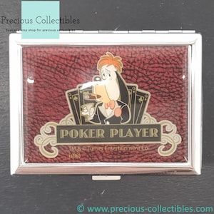 Extremely rare! Vintage Droopy business card holder. Collectible. Turner Entertainment. Warner Bros. Tex Avery.