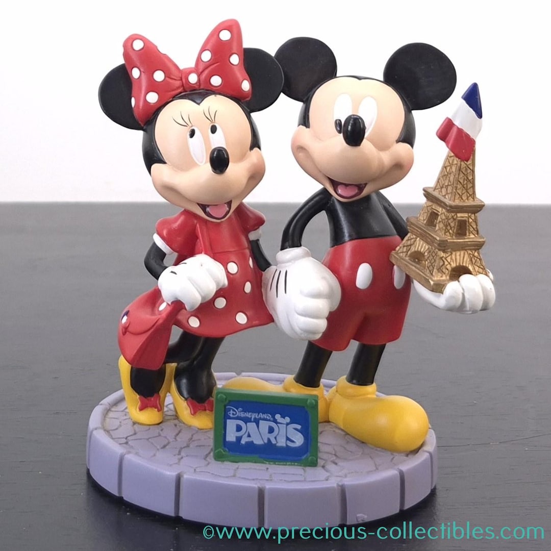 Extremely Rare! Vintage Mickey and Minnie Mouse Collectible Statue