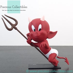 Niezwykle rzadkie! Statuetka Hot Stuff. Numerowana edycja limitowana z COA. Twoja ulubiona postać małego czerwonego diabła. Autorstwa Demons and Merveilles.