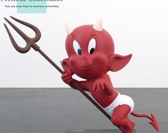 非常に珍しい! Hot Stuff の像。COA 付きの番号付き限定版。お気に入り