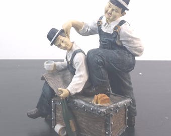 Rare! Vintage Laurel and Hardy money box.  A must have Laurel and Hardy collectible.