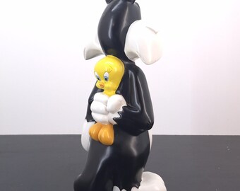WB トゥイーティー TWEETY レターホルダー ビンテージ フィギュア 置物 Extremely Rare! Vintage Tweety Bird and Sylvester Mid Fig