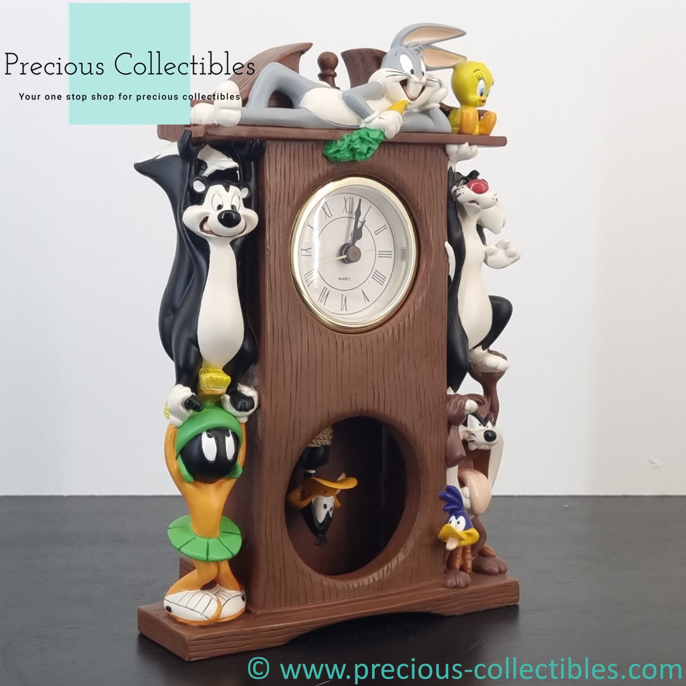 当時物レアシルベスター&ロードランナーセラミックフィギュアSET