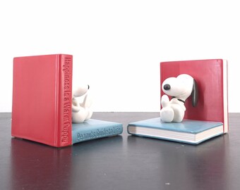 レア　ビンテージ　スヌーピー　ブックエンド Extremely Rare! Vintage Snoopy Bookends. Buy Now. Buy Here