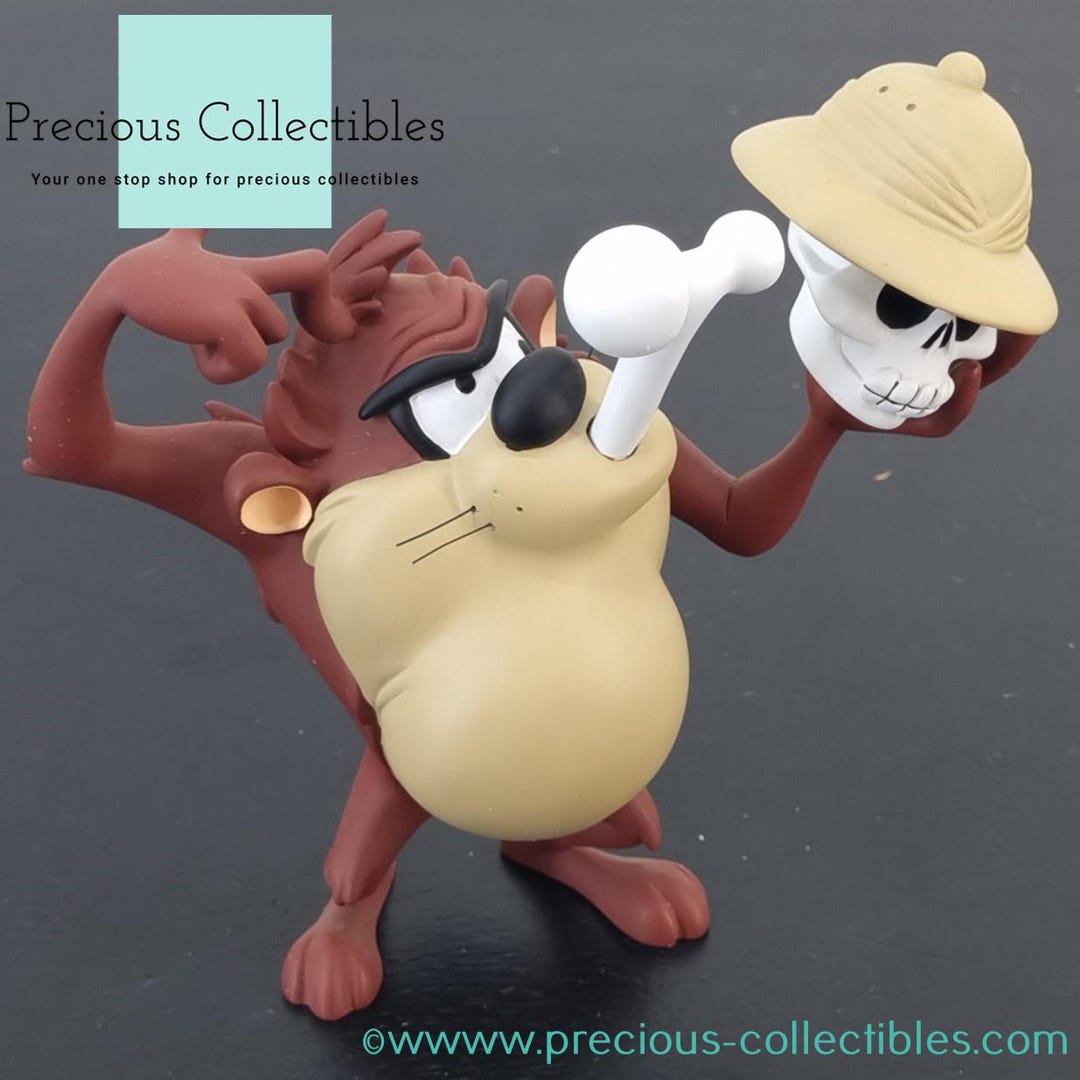 Vintage Tasmanian Devil in a glass figurine - Demons & Merveilles