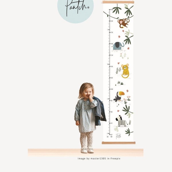 Kids Height Chart Birthday Etsy