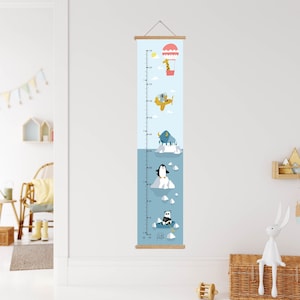 Messlatte für Kinder, Messlatte für Kinder, Wachstumsmesslatte für Kinder, Kinderzimmer Dekor, Abenteuer, Weihnachtsgeschenk für Kinder, Geburtstagsgeschenk