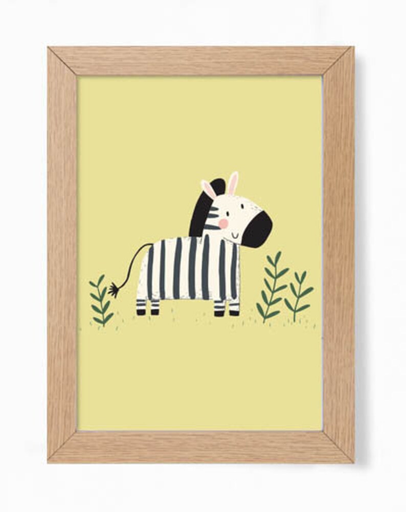 THREE PIECE WALL Art Elephant Nursery Art Wild Animals Etsy UK