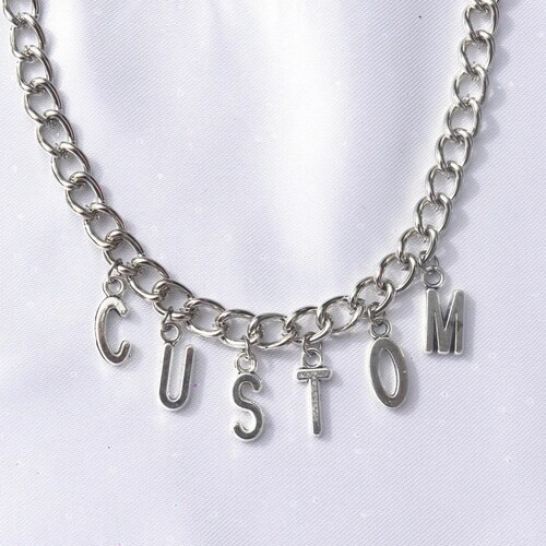 Custom Necklace Chain Etsy