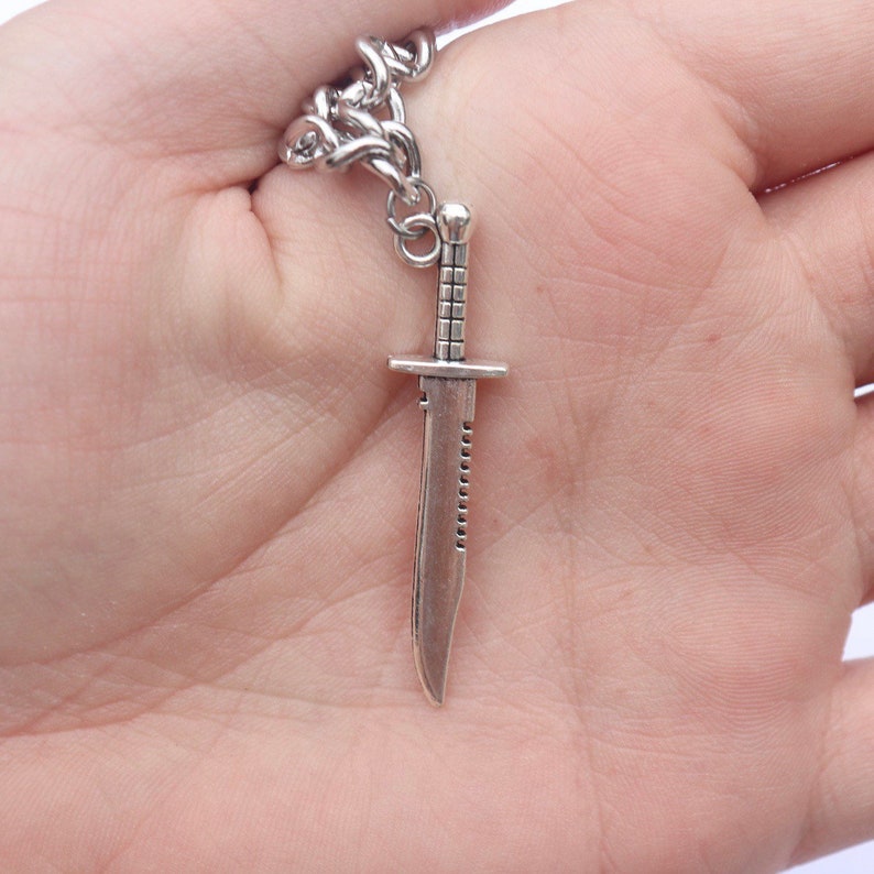 Stainless steel knife chain Etsy