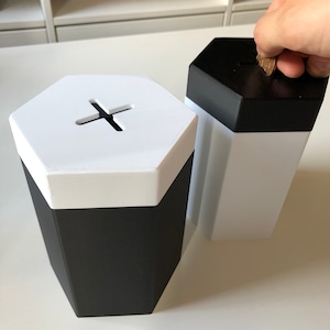 3D Printed &#39;Minted&#39; Money Pot | Savings Pot | Money Bank