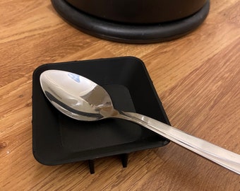 Modern 'Drip' Teabag Tray | Spoon Rest | Teabag Dish