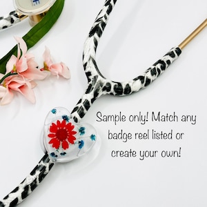 Personalized Yoke Tag, Coordinating Stethoscope Name Tag, Matching Badge Reel Available. Custom Nurse ID Name Tag, Work Accessory, RN Gift