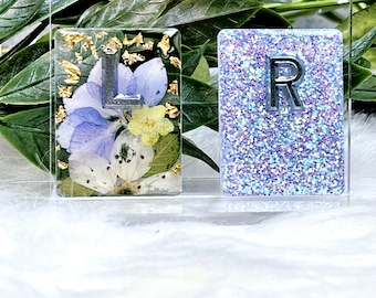 Floral Initial Xray Markers, Radiology Tech Gift, Add 2-3 Initials, Adhesive Included