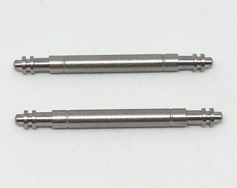 RLX Style Twin Flange Spring Bars Sizes 12mm to 22mm 1.8MM 
