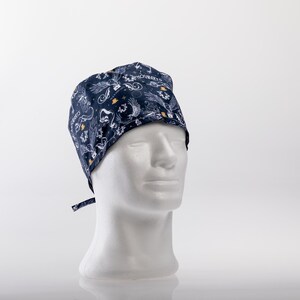 Gorro Quirúrgico Hogwarts Fantasía y Patrón