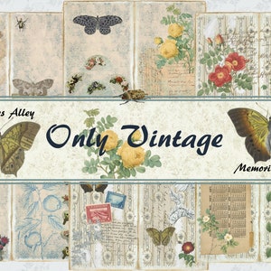 Scrapbooking Digital Vintage images kit