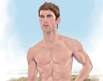 Coast - Erotic Gay Male Nude Art