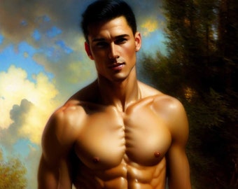 Hiker - Erotic Gay Male Nude Art