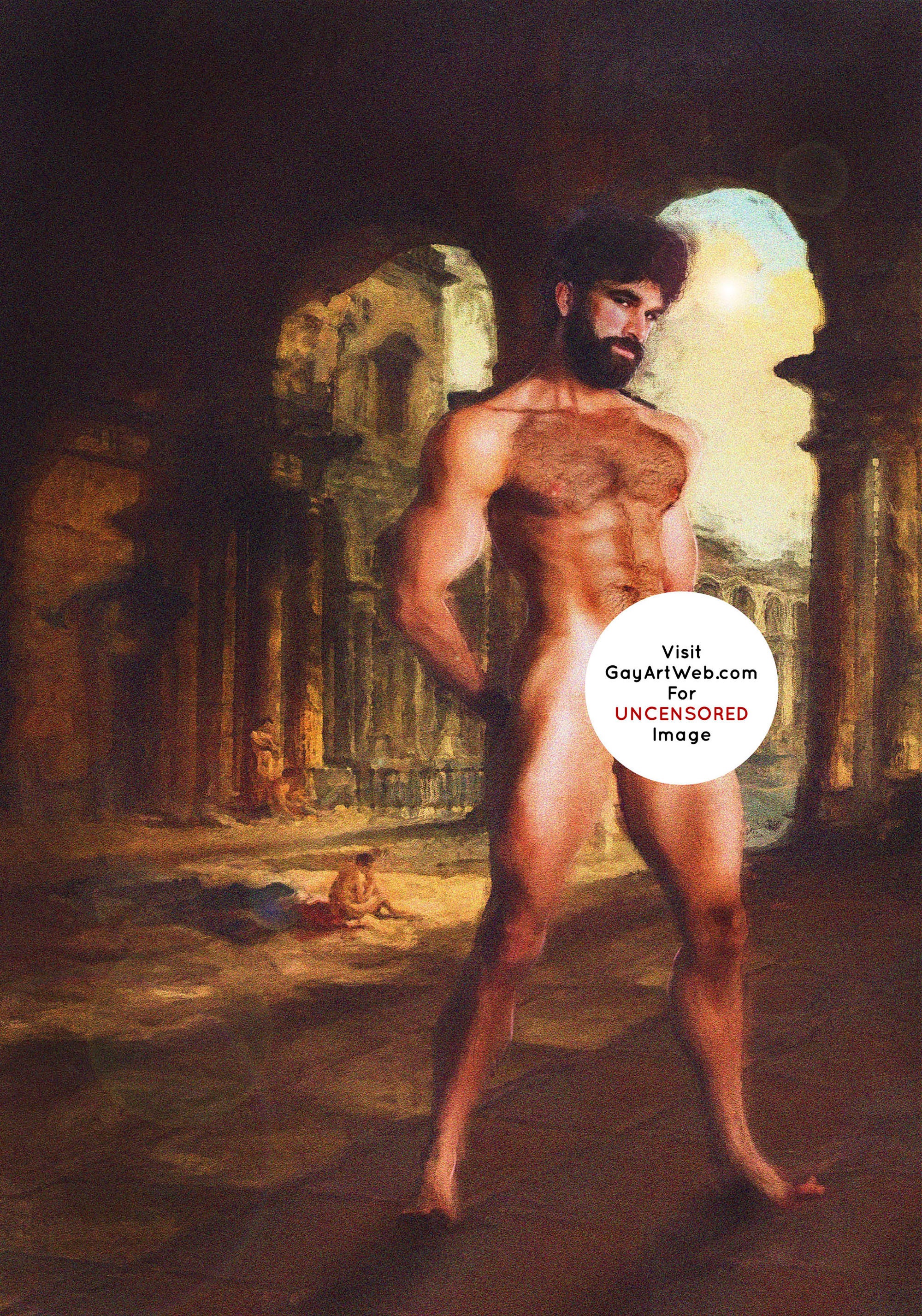 Badhuis Erotische Gay Male Nude Art - Etsy Nederland