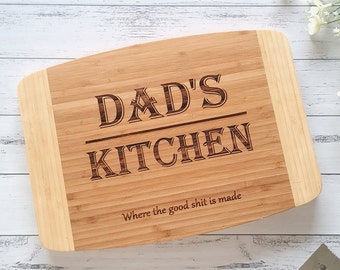 Personalised Chopping Board Custom Serving Platter Cheese Board Father's Day Gift for Him Christmas Gift