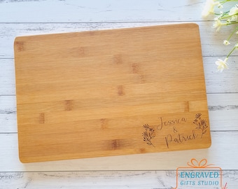 Personalised Couples Chopping Board Wedding anniversary Gift