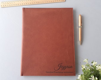 Notepad Organiser Leather Notebook Diary Planner Birthday Gift Business Stationary