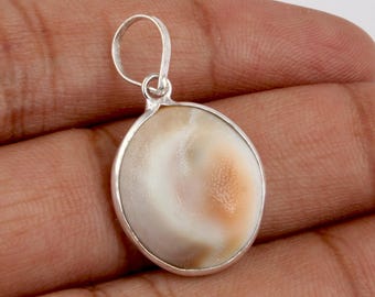 Natuurlijke gomati-chakra edelsteenhangerketting, helende steen