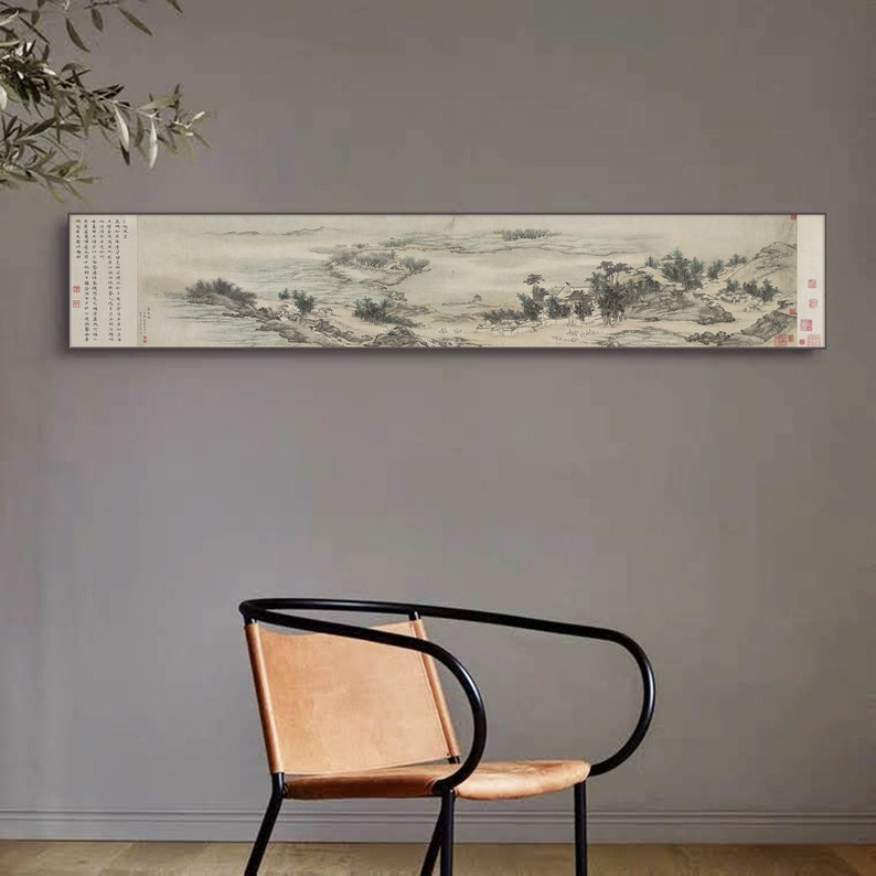 Extra Wide Landscape Wall Art Long Horizontal Narrow Etsy