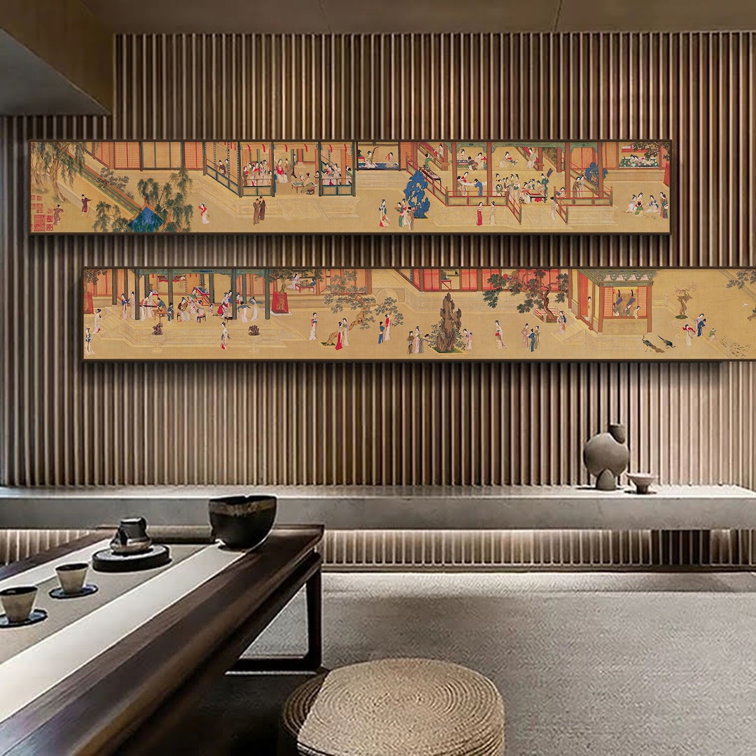 Spring Morning in the Han Palace, by Qiu Ying, One of “ten Great ...