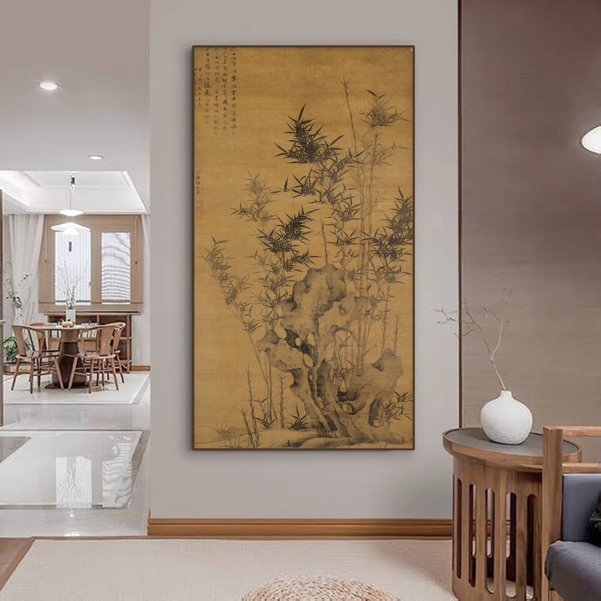 Japanese Taste Wall Scroll Tapestry Vertical Type Room/Wall Decor