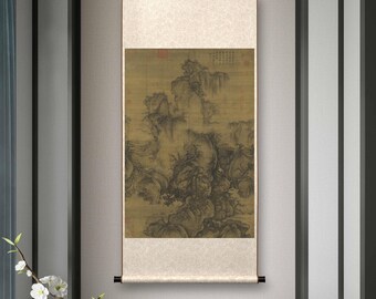 Early Spring/ Northern Song Dynasty /guo Xi, Antique Chinese