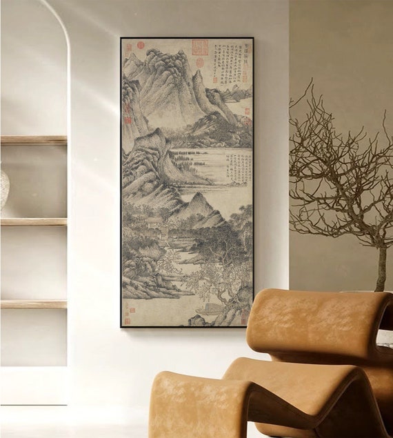 Antique Replica Irish Landscape Art Print Antique Replica Irish Landscape Art Print