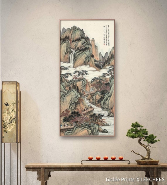 Antique Replica Irish Landscape Art Print Antique Replica Irish Landscape Art Print