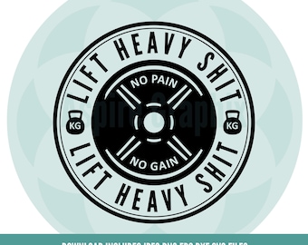 Lift Heavy Svg, Gym svg, Weights svg, Weightlifting Png, Gym Shirt Svg, Gym Rat Svg, Sports Clipart, Workout svg, Fitness svg, Weights png