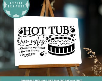 Hot tub svg