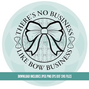 Bow svg, Bow Business svg, Bow Stickers PNG, Happy Bow Mail, Handmade with Love, Business Stickers, Bow Shop Packaging Sticker svg