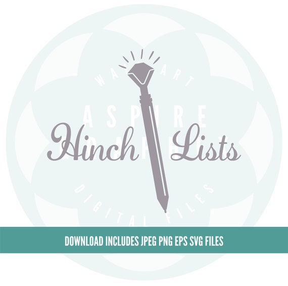 Hinch List Inspired SVG Hinching Hinch SVG Hinch Pen SVG Etsy