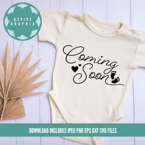 Pregnancy announcement svg, pregnancy svg, coming soon svg, pregnancy reveal svg, baby coming soon svg, mama to be svg, Baby svg,