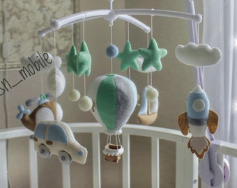 Transport Cot Mobile Etsy
