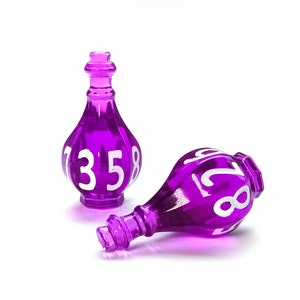 Potion Dice D8 set of 3 for tabletop games like Dungeons and Dragons, d20 rpg