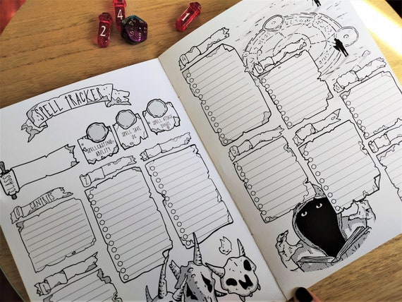 Printable Dungeons and Dragons 5th Edition A5 Character - Etsy Australia