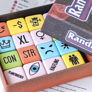 Conjunto de Dados para Geração de Personagens Randice - Ferramenta para Mestre de Masmorras em RPG de Mesa