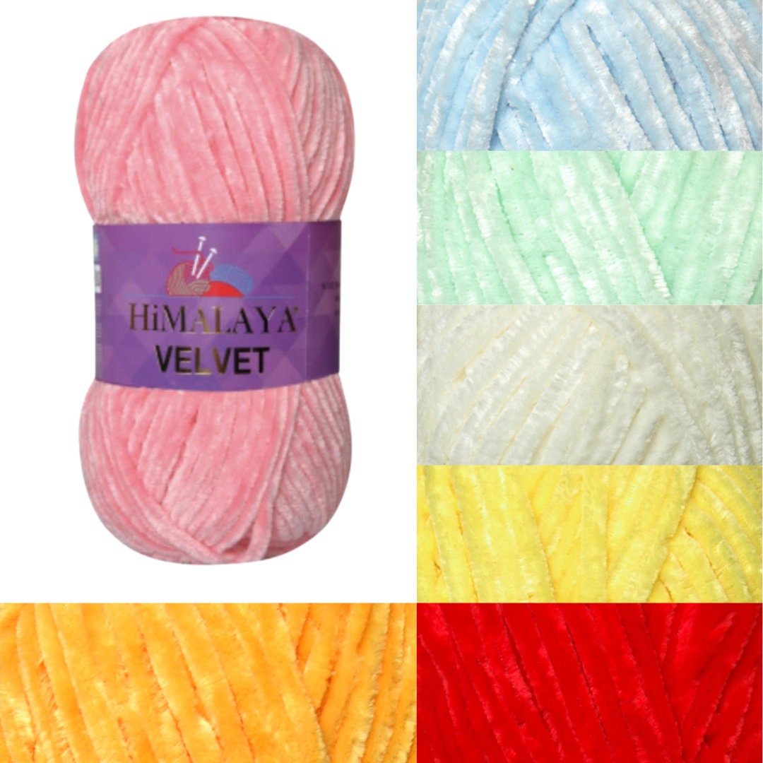 Himalaya DOLPHIN BABY. the Softest Baby Yarn, Baby Blanket Yarn, Chunky Yarn,  Bulky Yarn Velvet Yarn Velvetine DSH 
