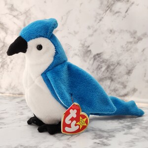 TY Beanie Baby - ROCKET the BlueJay Bird (5.5 inch)