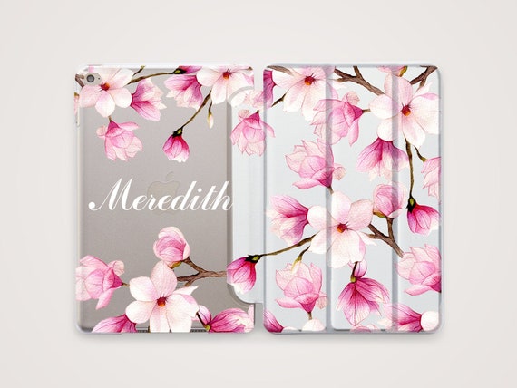 Ipad Air 3 Case Magnolia Blossom Ipad Air 2 Smart Cover Apple Etsy